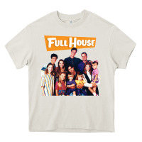 Cream house cast full Heavy Core Tee - DesigneFamous