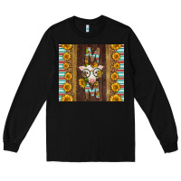 Black Western Baby Calf Mom Long Sleeve Tee - LillyAllenDesigns