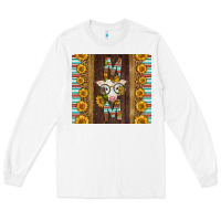 White Western Baby Calf Mom Long Sleeve Tee - LillyAllenDesigns