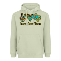 Matcha Peace Love Texas Heavyweight Hoodie - Jasminsmagicworld