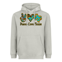 Moon Dust Peace Love Texas Heavyweight Hoodie - Jasminsmagicworld