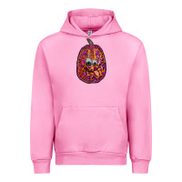 Fuchsia Pink watercolor pumpkin leopard Urban Hoodie - RanaPortraitStore