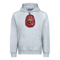 Heather Grey watercolor pumpkin leopard Urban Hoodie - RanaPortraitStore
