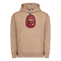 Pigment Burro watercolor pumpkin leopard Urban Hoodie - RanaPortraitStore
