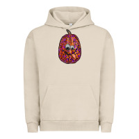 Pigment French Oak watercolor pumpkin leopard Urban Hoodie - RanaPortraitStore