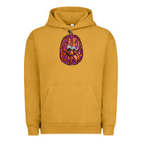 Pigment Peanut Butter watercolor pumpkin leopard Urban Hoodie - RanaPortraitStore