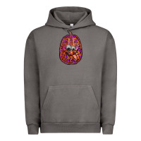 Pigment Tornado watercolor pumpkin leopard Urban Hoodie - RanaPortraitStore