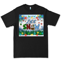 Black let it snow tumbler Premium Tee - BundleAndBundleShop
