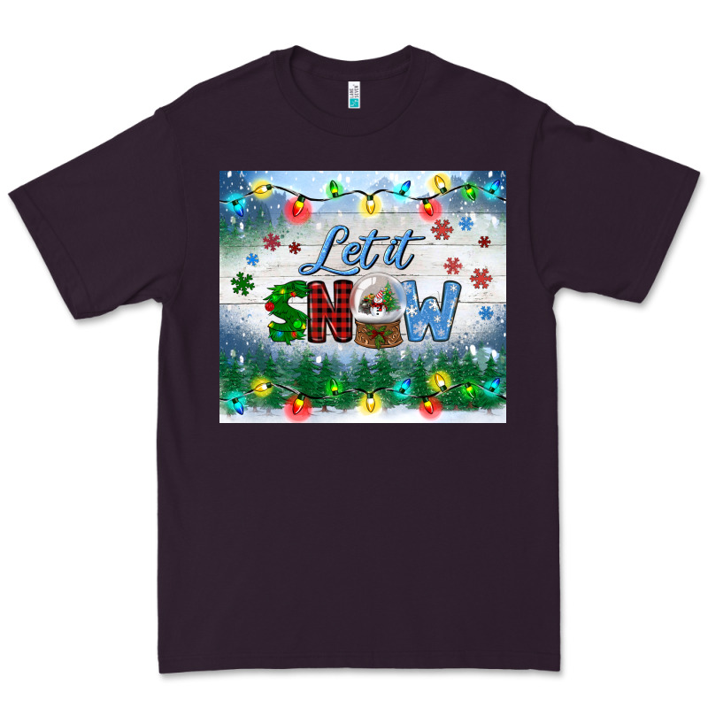 Let It Snow Tumbler Premium Tee by BundleAndBundleShop | Teevron