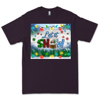 Plum let it snow tumbler Premium Tee - BundleAndBundleShop