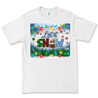 White let it snow tumbler Premium Tee - BundleAndBundleShop