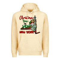 Pina Colada christmas time in new york Premium Hoodie - BarkalooDesign