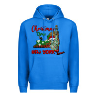 True Royal christmas time in new york Premium Hoodie - BarkalooDesign