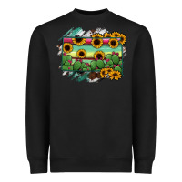 Black south Dakota State Map Heavyweight Sweatshirt - RanaPortraitStore