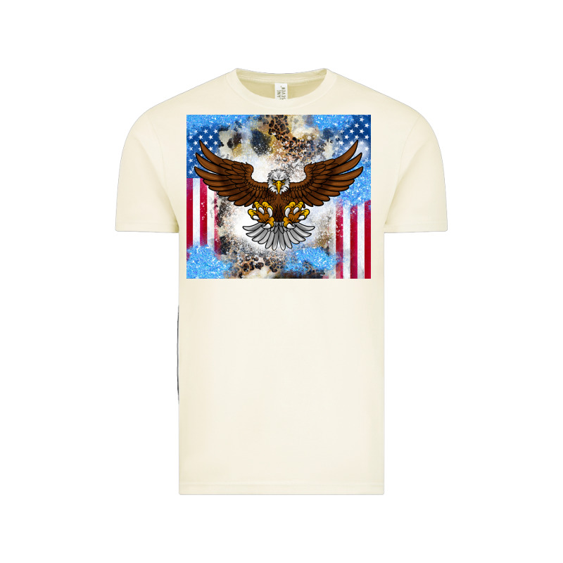 America Eagle Vintage Tee by CowhideDigitalArt | Teevron