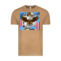 Vintage Camel America Eagle Vintage Tee - CowhideDigitalArt