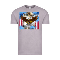Vintage Zinc America Eagle Vintage Tee - CowhideDigitalArt