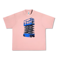 Salmon scissor lift Urban Heavy Tee - LillyAllenDesigns