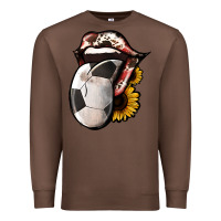 Chestnut Soccer Tongue Premium Sweatshirt - Jasminsmagicworld