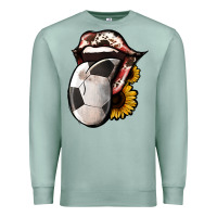 Seafoam Soccer Tongue Premium Sweatshirt - Jasminsmagicworld