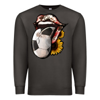 Smoke Soccer Tongue Premium Sweatshirt - Jasminsmagicworld