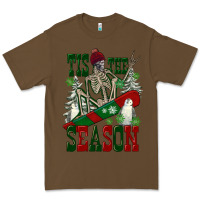 Cacao tis the season skeleton snowboard Premium Tee - FaDigitalArtStudio