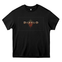 Black #diablo Heavy Core Tee - DesigneFamous