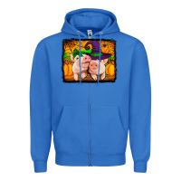 True Royal halloween pigs Zipper Hoodie - Jasminsmagicworld