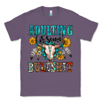 Lavender adulting is some bullshit Classic Tee - OliviaCreatesArt
