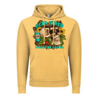 Vintage Mustard dead tired fueled by coffee Vintage Hoodie - Artiststas