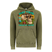 Vintage Olive dead tired fueled by coffee Vintage Hoodie - Artiststas