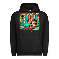 Pigment Black virgo turquoise cowhide Urban Hoodie - RanaPortraitStore
