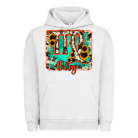 Pigment Lunar Rock virgo turquoise cowhide Urban Hoodie - RanaPortraitStore