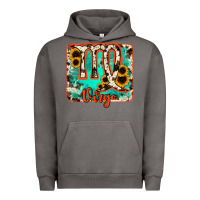 Virgo Turquoise Cowhide Urban Hoodie | Teevron