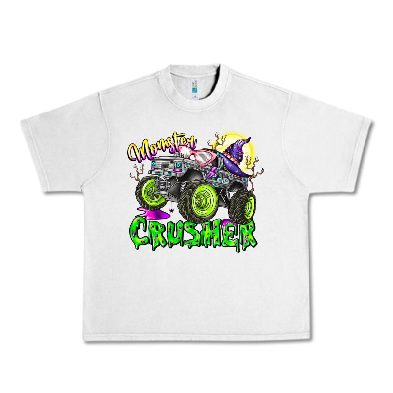 Monster Crusher Urban Heavy Tee by CowhideDigitalArt | Teevron