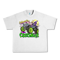 Lunar Rock Monster Crusher Urban Heavy Tee - CowhideDigitalArt