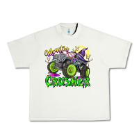 Pistachio Monster Crusher Urban Heavy Tee - CowhideDigitalArt