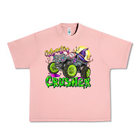 Salmon Monster Crusher Urban Heavy Tee - CowhideDigitalArt