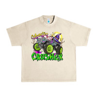 Sandshell Monster Crusher Urban Heavy Tee - CowhideDigitalArt