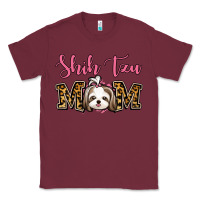 Burgundy Shih Tzu Mom Classic Tee - Jasminsmagicworld