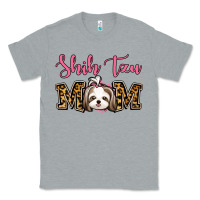 Heather Grey Shih Tzu Mom Classic Tee - Jasminsmagicworld