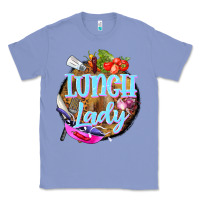 Colony Blue western lunch lady Classic Tee - BarkalooDesign