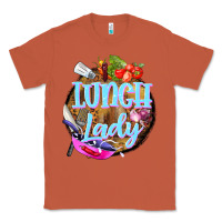 Copper western lunch lady Classic Tee - BarkalooDesign