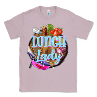 Lilac western lunch lady Classic Tee - BarkalooDesign