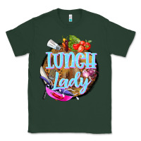 Sports Green western lunch lady Classic Tee - BarkalooDesign