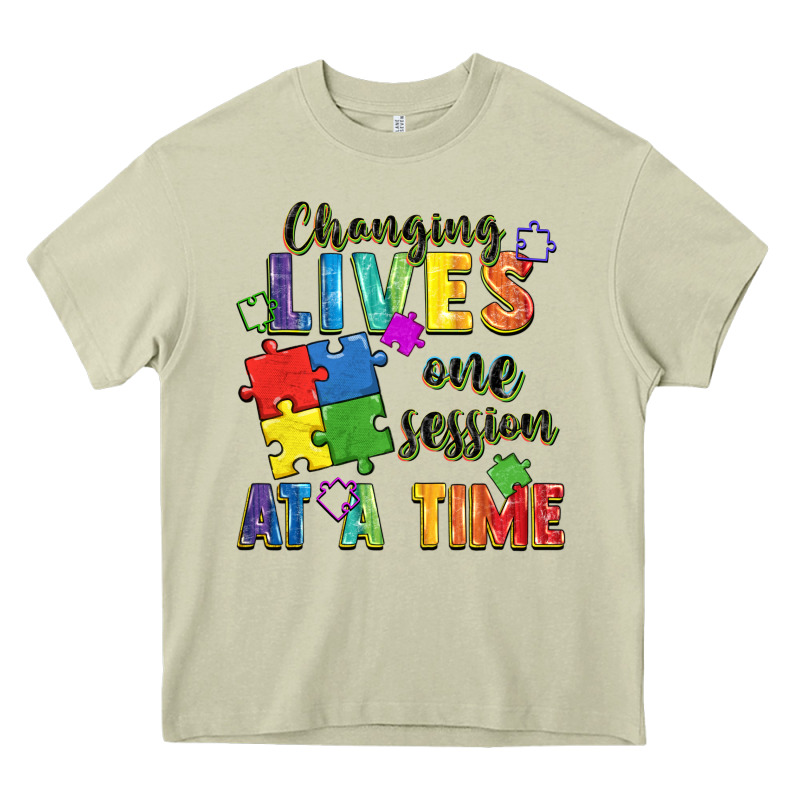 Changing Lives One Session At A Time Heavy Core Tee by FaDigitalArtStudio | Teevron