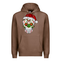Chestnut sugar skull  christmas Premium Hoodie - BarkalooDesign