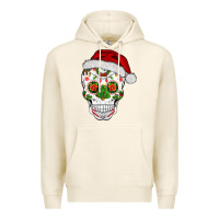 Tofu sugar skull  christmas Premium Hoodie - BarkalooDesign