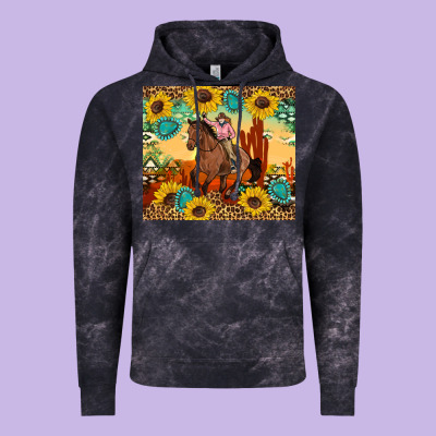 Cowgirl Vintage Hoodie Designed By Artiststas