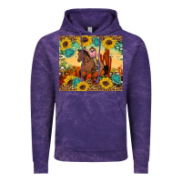 Cloud Purple cowgirl Vintage Hoodie - Artiststas